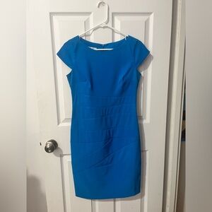 Dress barn blue dress